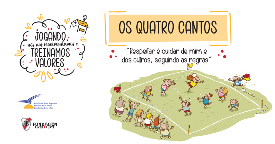 JOGO DOS QUATROS CANTOS Casa Dos Amarelinhos